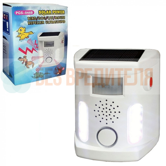 Отпугиватель кошек и собак ЭкоСнайпер-PGS-046B Отпугиватель кошек и собак ЭкоСнайпер-PGS-046B