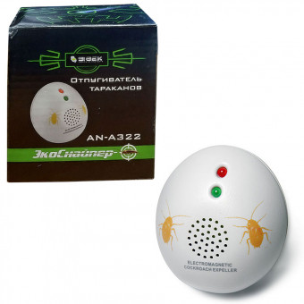 Отпугиватель тараканов ЭкоСнайпер AN-A322 электромагнитный Отпугиватель тараканов ЭкоСнайпер AN-A322 электромагнитный